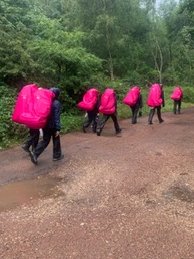 MedenSchool's tweet photo. Students completing their @DofE Bronze award navigated local countryside on their first ever camp out this weekend. Despite horrendously wet &amp; stormy weather they all arrived safely at the organised checkpoints. What an amazing group of students! #aspiration #excellence #achieve https://t.co/ySxNCqb3MO