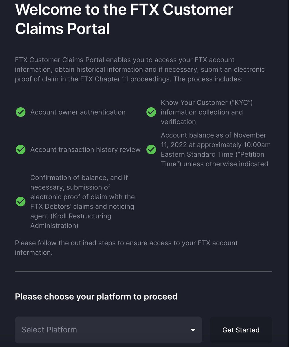 Sunil (FTX Creditor Champion) tweet media