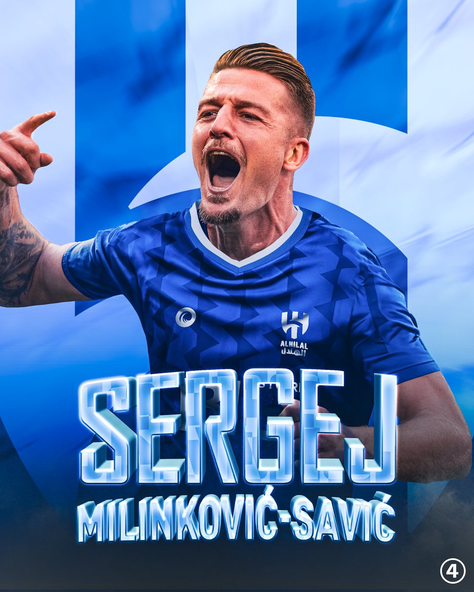 🚨 BREAKING: Al-Hilal and Lazio have reached an agreement for the transfer of Sergej Milinković-Savić (via <a href="/FabrizioRomano/">Fabrizio Romano</a>)