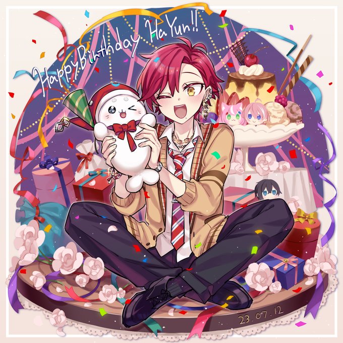 あらためて、お誕生日おめでとう～～～～～!!!!! #2023ハユン誕生日おめでとう #HaYun_Art