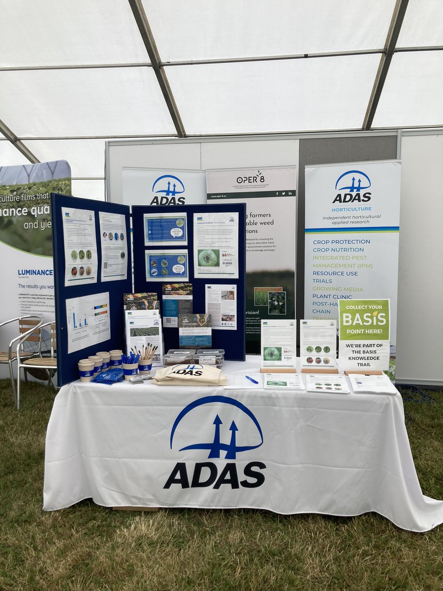 All set up and ready for tomorrow at @FruitFocus. See you there!