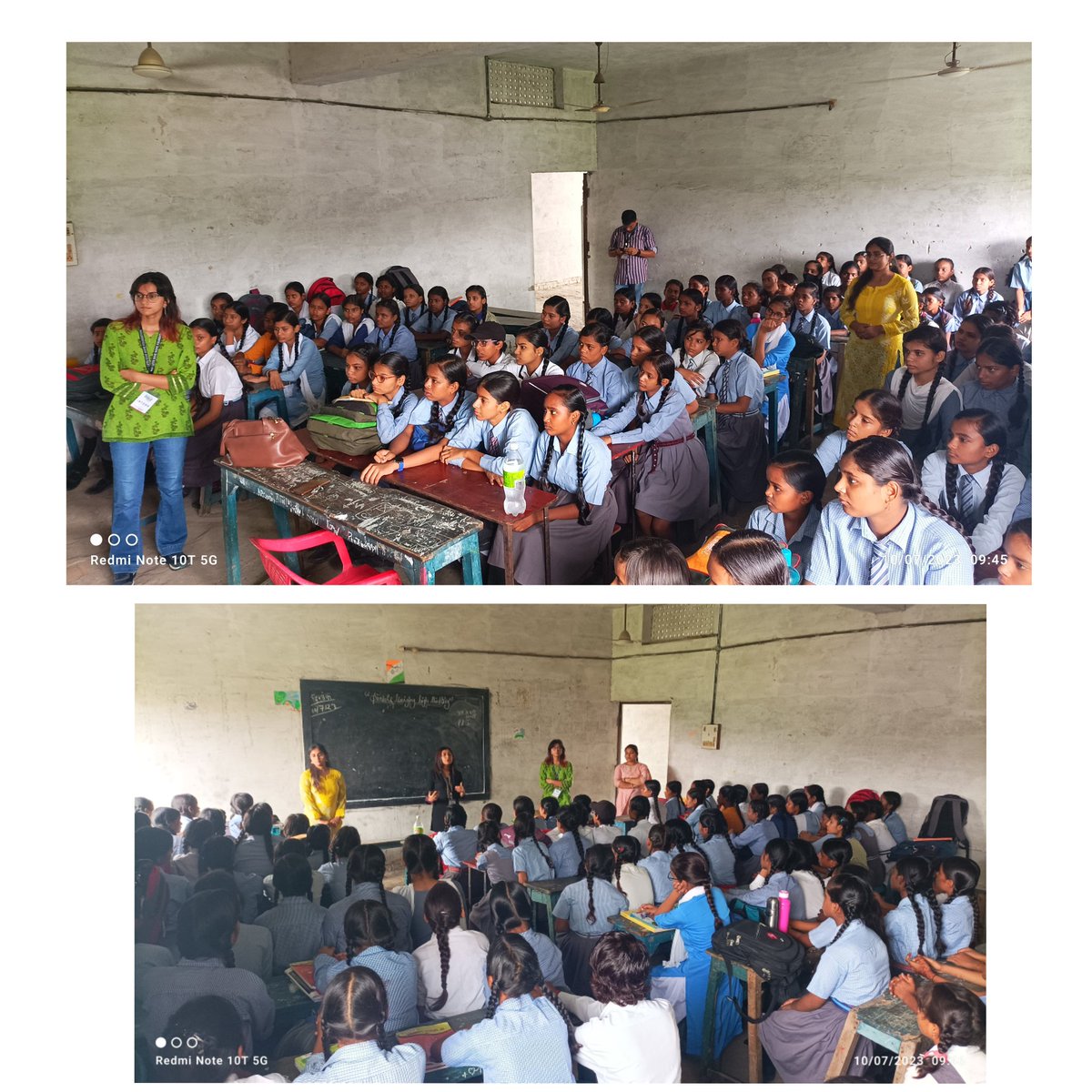 letsgivehope's tweet photo. Successfully conducted a workshop on the topic of #menstruation and #hygiene at Krishna Devi Girls Inter College! It was truly inspiring to witness the incredible engagement from the girls.
#menstruationeducation #menstruationawareness #breakthetaboo #breaktaboos #personalhygiene https://t.co/zvKMt5gbnx