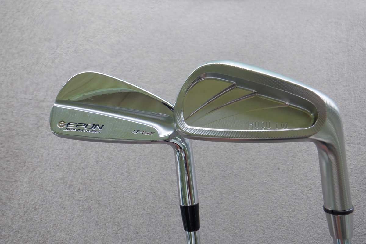 golfdaisuki2's tweet photo. MUQU Indutry Design アイアン SUS303とEPON AF-Tour アイアンを打ち比べてみました。
どちらも素晴らしいアイアンですが、改めてEPONのマッスルバックの良さを再認識しました。
#GOLF #MUQU #EPON #ゴルフクラブ #打ち比べ https://t.co/jjLwE6lyPk