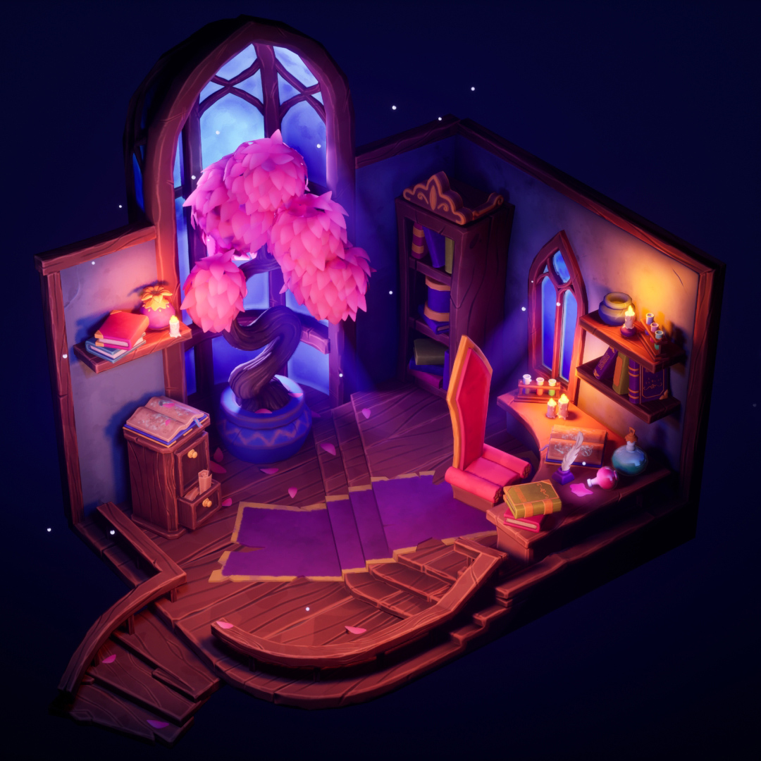fk_3d's tweet image. Happy #PortfolioDay !

I am a 3D environment artist for games, currently wrapping up my studies and internship and I enjoy doing stylized art. 

🔮artstation.com/fatima33
📧fatimahalkhateeb2@gmail.com