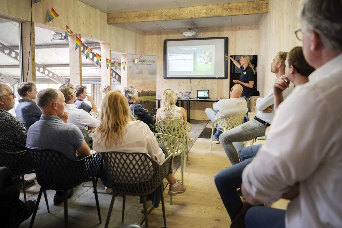 BoerenNatuurFRL's tweet photo. Afgelopen donderdag kwamen 15 adviseurs uit de Landbouw Adviespool (LAP) in Menaldum bijeen om te vieren dat ze samen 100 cases hebben behandeld. 100 boeren een stapje in de richting van meer natuurinclusief boeren! 

Een verslag lees je hier: https://t.co/abcjw0pdmL https://t.co/YuBrpN0gVj