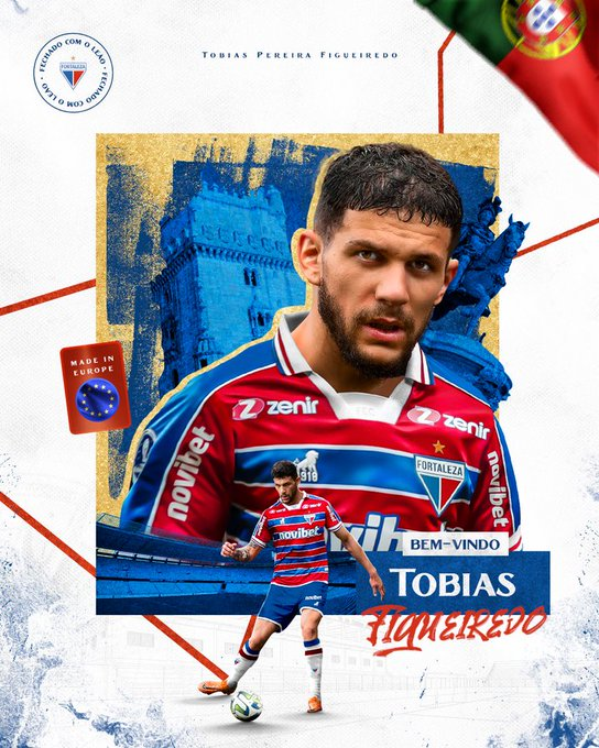 CabineSport's tweet photo. OFICIAL | Tobias Figueiredo, central formado no Sporting, ruma ao Brasileirão para jogar no Fortaleza. https://t.co/qXFiRLcQwQ