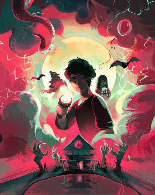 Hi #PortfolioDay !  I'm Mathias, a queer illustrator looking for work in children's books, book covers, product design, and other fun projects you might have in mind!   --  mathiasball.com mathias.illustration.com  Repp'd by 