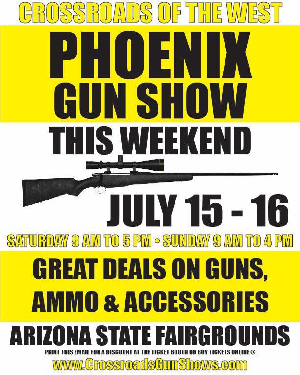 PhoenixGunCo's tweet image. Stop By our tables for the best deals at the show !