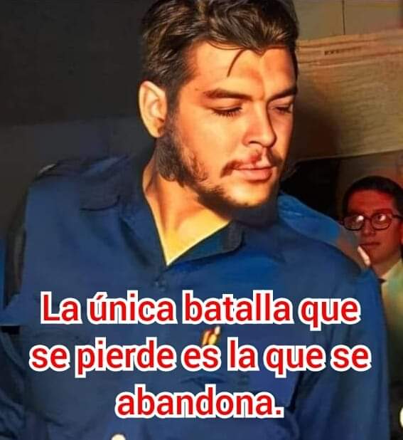 roberticopp's tweet photo. Los revolucionarios d aquí nunca abandonaremos está batalla por la soberanía de nuestra Patria y contamos con los revolucionarios d allá, q estando fuera de su Patria, están con nosotros aquí ,  y de todos será la victoria.
Aquí no se rinde nadie
#ConTodosLaVictoria
#DeZurdaTeam https://t.co/rYSWA0GxYi