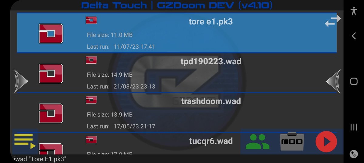 SmilerB9's tweet image. Added no.188/204 #Standalone #DoomEngine #iwad/#ipk3 (#wad/#pk3/#pk7) to my collection. 
#CurseOfTore for #gzdoom working on #DeltaTouch for #android.
#Doom #RetroGames #RetroGamer
papafrank68.itch.io/doom-curse-of-…