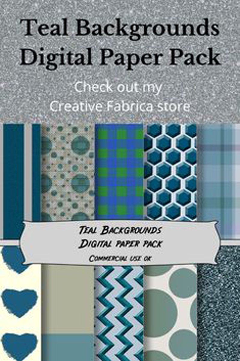 valerieraeg's tweet image. #Teal #Backgrounds #DigitalPaperPack for #crafts, #papercrafts, #cardmaking, #digitalscrapbooking or print &amp;amp; frame for #abstract #wallart or #homedecor accents or other uses. #tealBackgrounds #paperPack #DigitalPaper #TealPatterns
creativefabrica.com/product/teal-b…