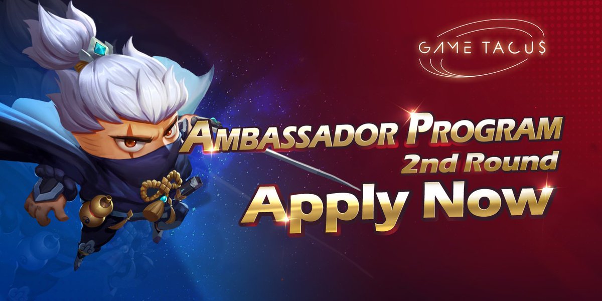 ifureJack's tweet image. 🎮 Join @Gametacus2023 Ambassador Program and embark on an incredible journey into the world of gaming together!

✨ Get ready for exclusive perks and early access to the latest gaming releases!
#GamefiPro