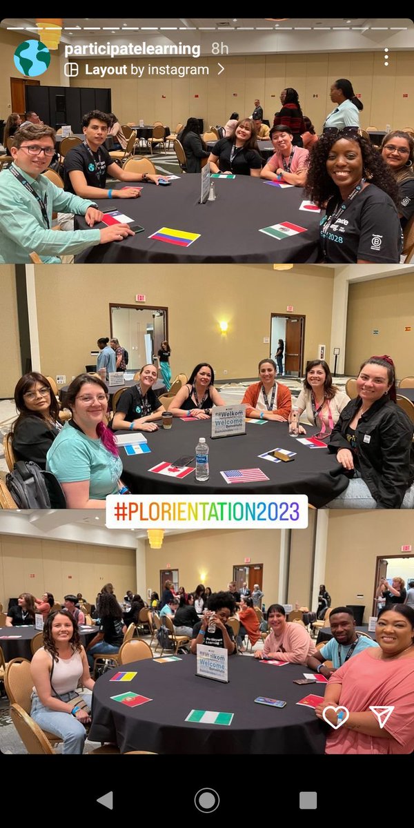 Awesome activities shared with amazing people. Conviction, motivation, and commitment to change and unite the world😍 <a href="/ParticipateLrng/">Participate Learning</a> #unitingourworld #PLOrientation2023