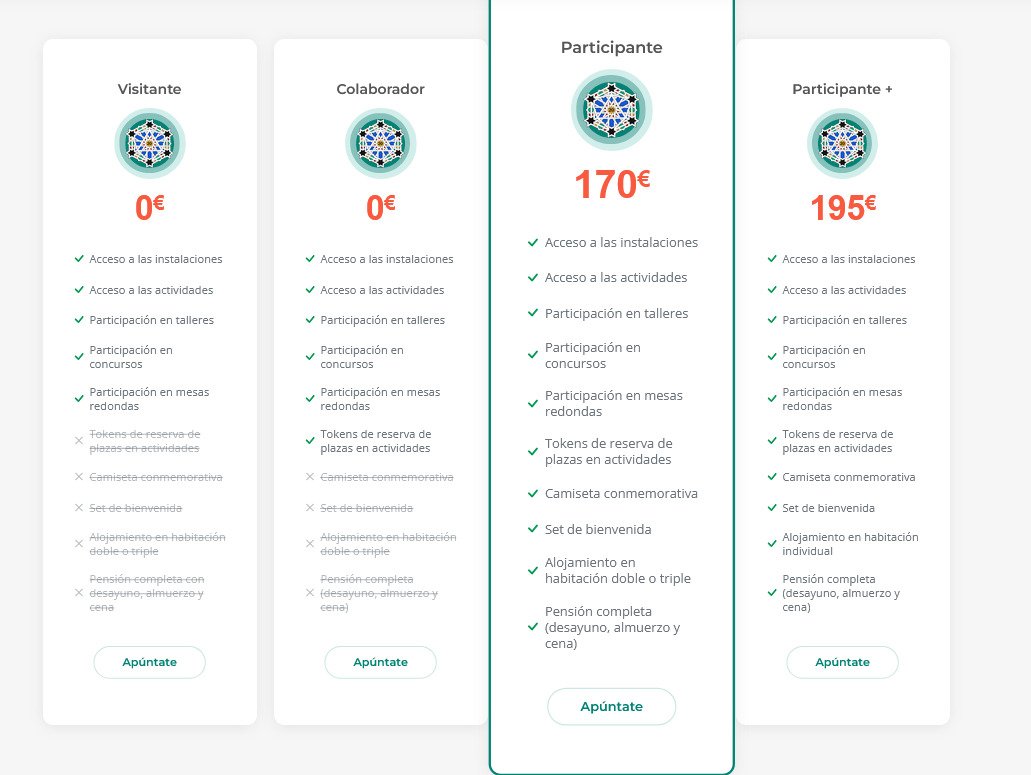 Ya tenemos aquí el listado de precios para las #rolandalus23
En los próximos días iremos actualizando la web con los diferentes apartados e informaremos de los plazos de inscripción 😍😍