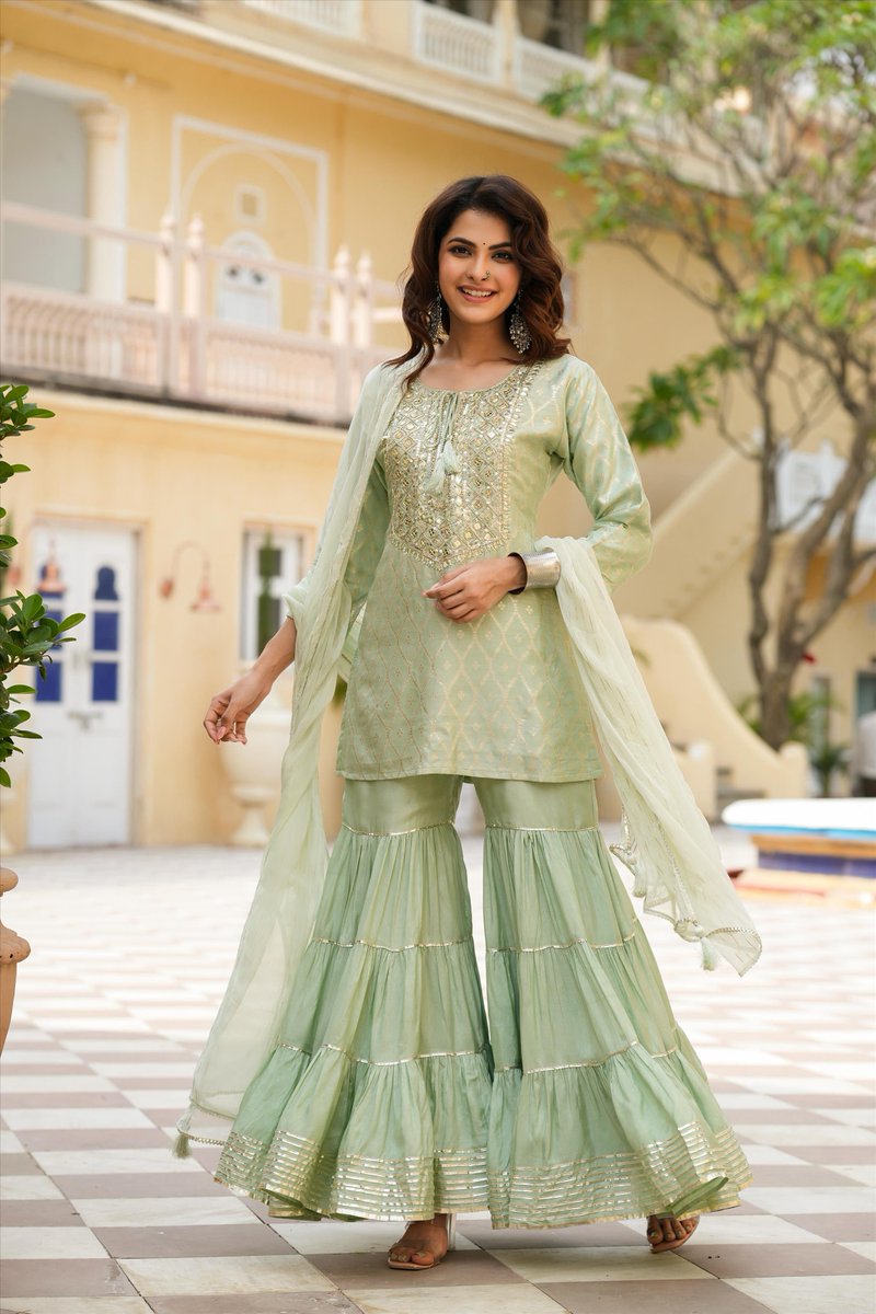PinkPhulkari's tweet photo. 🎉Get 5% Off + Free shipping 
Party Wear ready to ship from California
✨https://t.co/Ve1kCjwaEP

#ethnicwear #indianweddinglook #pakistanifashion   #sangeetoutfit #salwarsuits #shararasuit #chinnonsuits #salwarkameez #pakistanibride #punjabisuits #pinkphulkaricalifornia https://t.co/I9AxXfORq5
