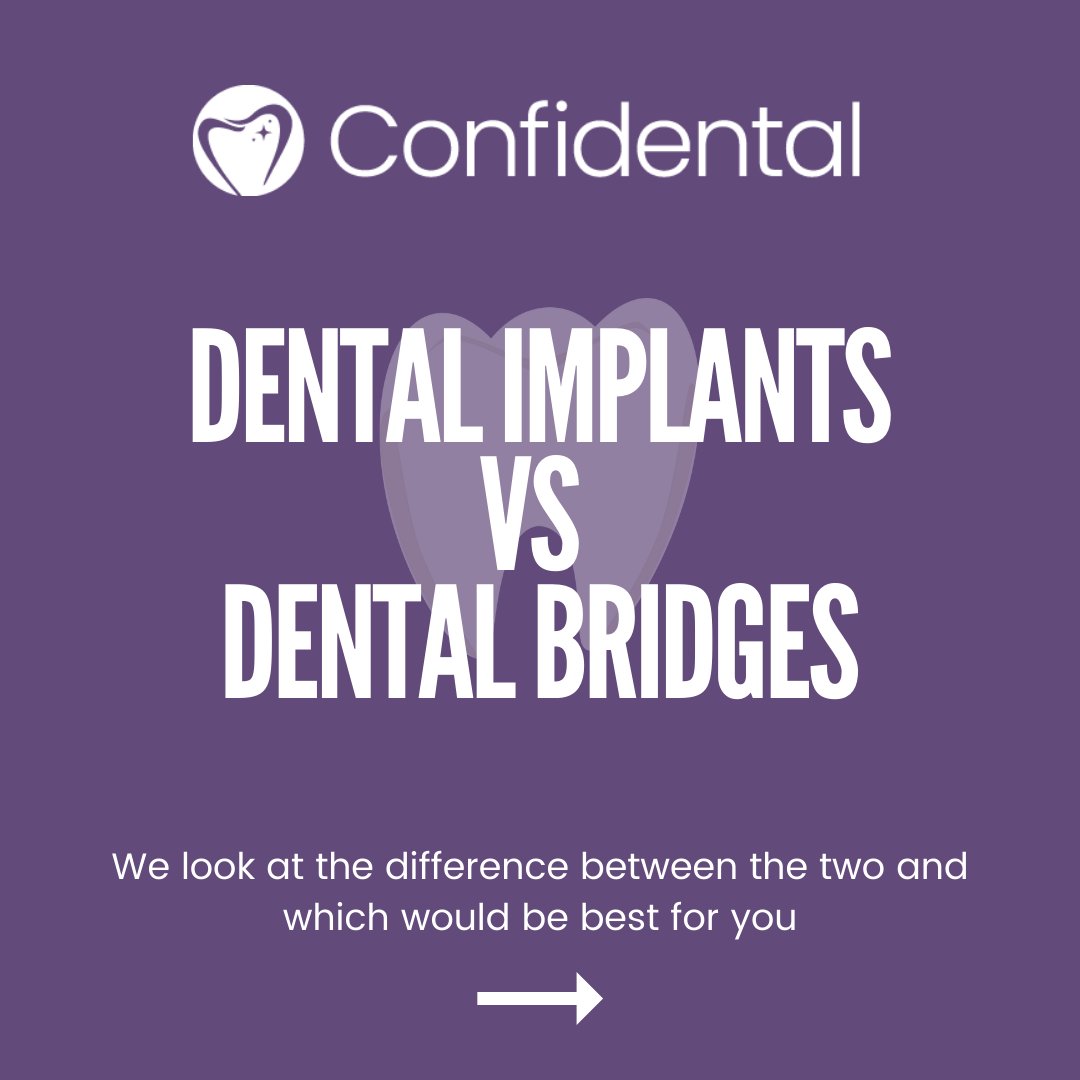 ConfidentalUK's tweet photo. 🦷 Wondering which is better: dental implants or dental bridges? Let's dive into the benefits of each! 🤔🔍

🔸
#DentalImplantsVsBridges #SmileConfidently #DentalCareMatters DentalImplants
#DentalBridges
#ToothReplacement
#OralCare
#HealthySmile
#Dentistry
#MissingTeeth https://t.co/zNNstybie0