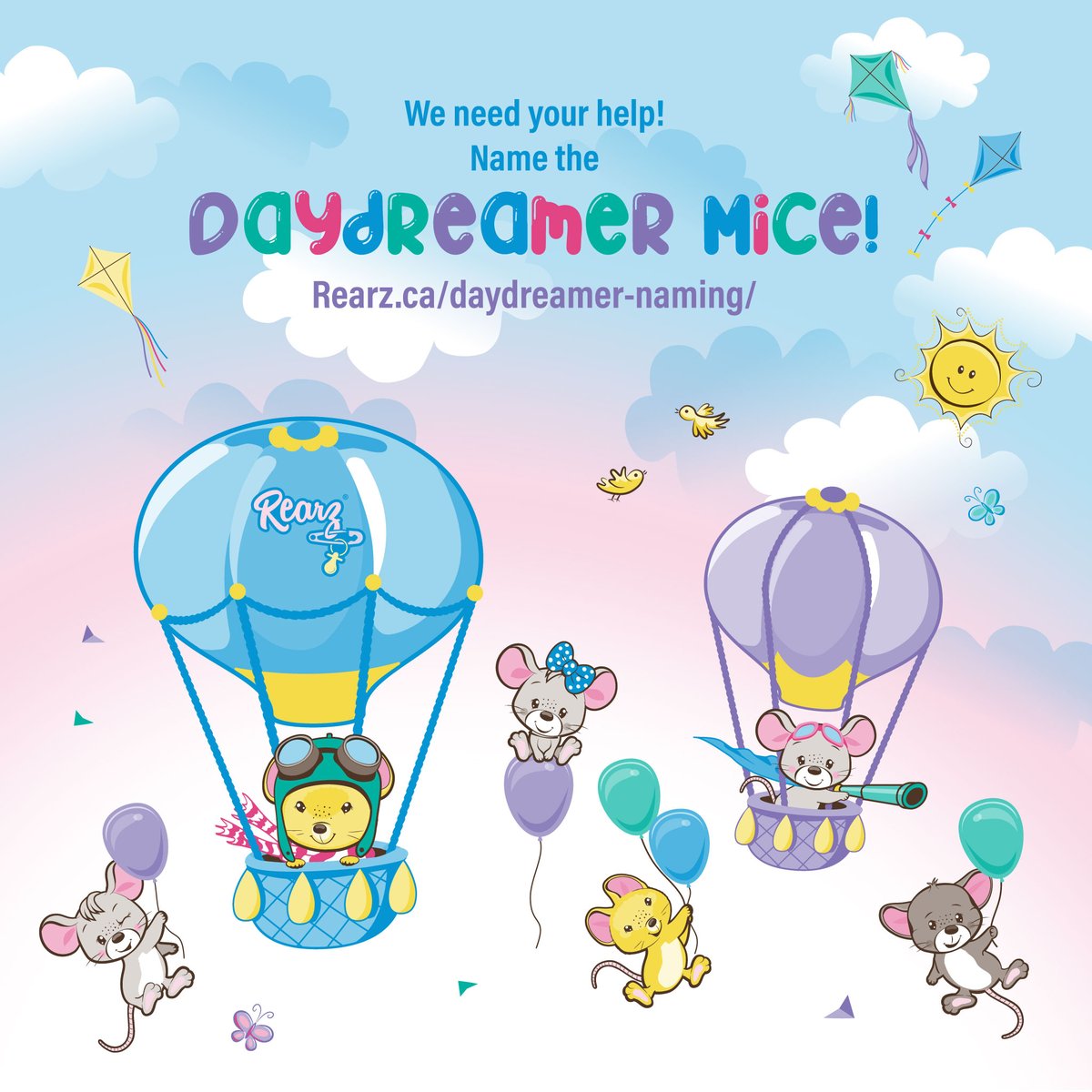 Hey there, little dreamers!🐭We need your super-duper imagination power! Help us name the adorable mice in our fantastical new print, Day Dreamer! Head over to ow.ly/sMb950P8ufG and let your creativity run wild!

#abdlclothing #abdldiapers #abdlcommunity #ageplay #adultbaby