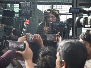 IYC's tweet photo. The rising costs of vegetables, inflation, and unemployment prompted @IYCGoa workers to stage a protest in Panaji today.
However, the police authorities ignored their legitimate grievances and took them into illegal custody. https://t.co/HSUdEiHeMk