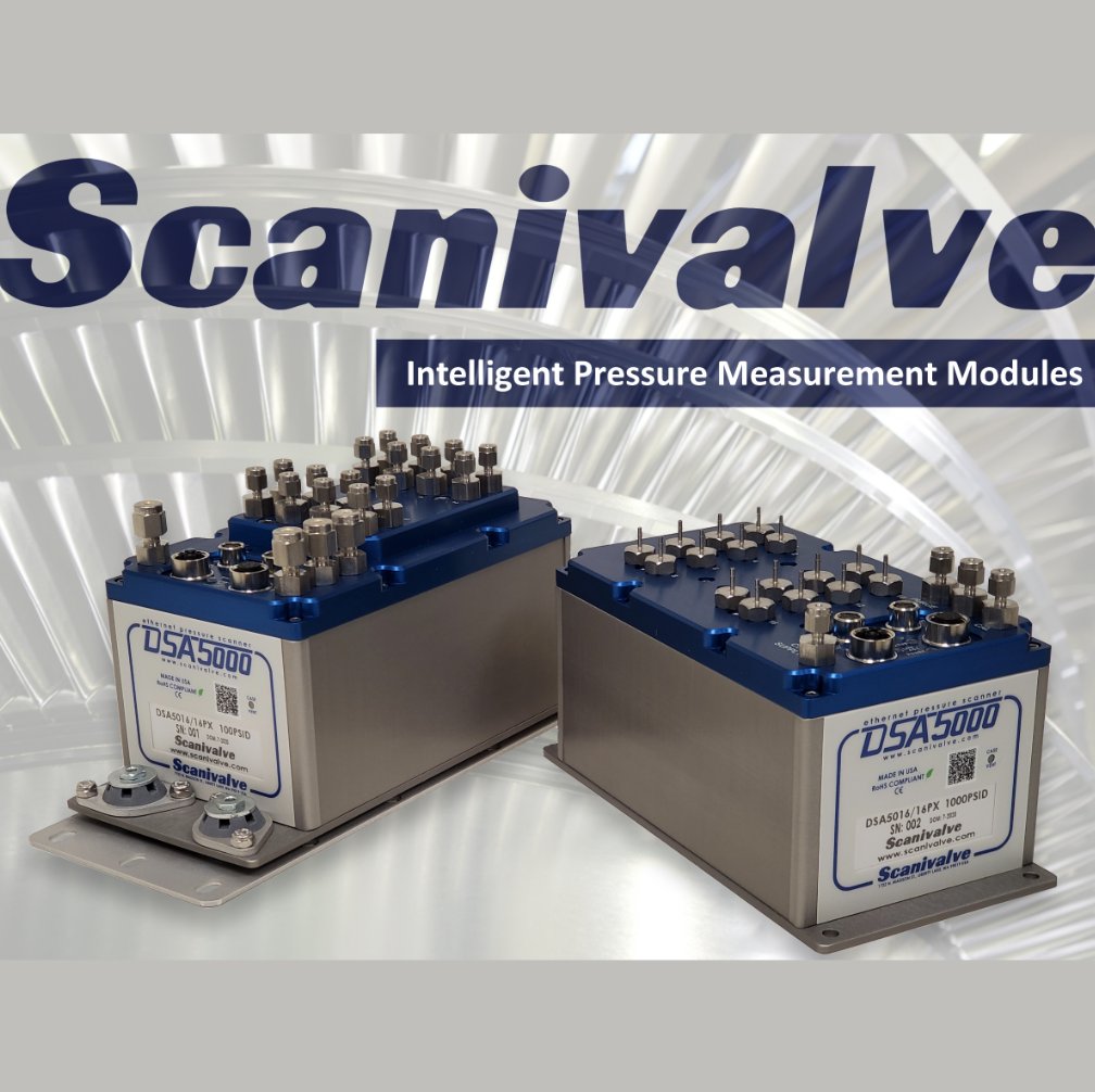 scanivalve's tweet photo. Scanivalve's latest DSA5000 16 channel pressure scanner is IEEE1588v2 Precision Time Protocol compatible. This allows for high-accuracy, time synchronization of pressure data when using several PTPv2 compliant devices in the same network. https://t.co/XGdDmuIGDX