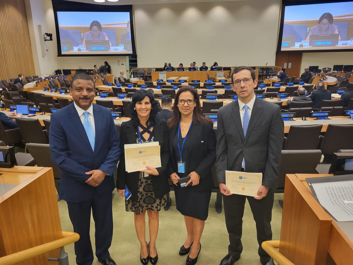 En los marcos del Encuentro Global (Global Multi-stakeholder SIDS Partnerships Dialogue) se otorgó el  Premio de las Naciones Unidas para las Alianzas de los Pequeños Estados Insulares en Desarrollo en la categoría economica, al Programa Conjunto CIFFRA. <a href="/MEP_CUBA/">Ministerio de Economía y Planificación de Cuba</a>, <a href="/CUBAONU/">CUBAONU</a>