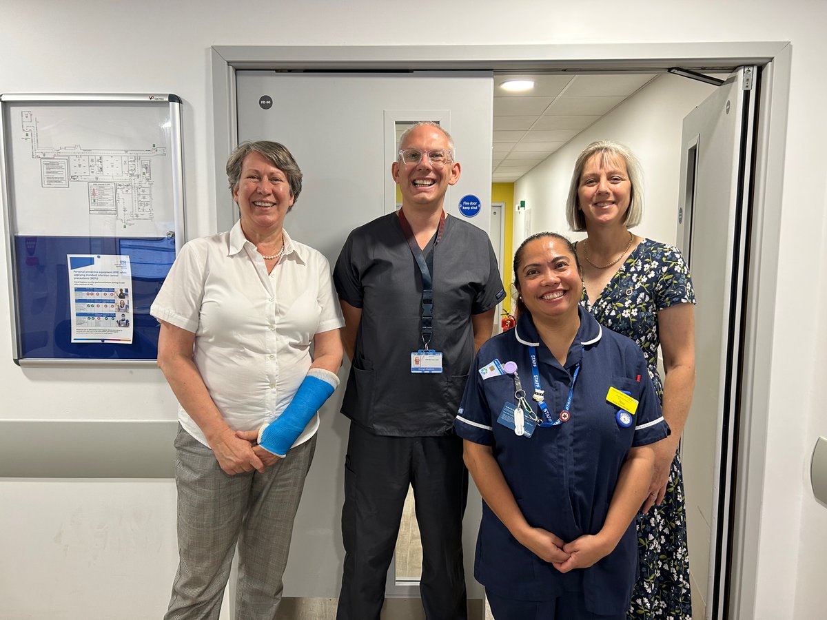 Herts High Sheriff (@hertssheriff) on Twitter photo Thanks to <a href="/G_Stephens80/">George Stephens RN</a>, Ellen & the team for their time @ Lister hospital. 400 ED cases each day & 5000 babies born each year. Great to hear about <a href="/enhhcharity/">East and North Hertfordshire Hospitals' Charity</a>, their fundraising & their new Forget-Me-Not Service; #volunteers supporting patients with dementia #HighSheriff #Herts Thanks to <a href="/G_Stephens80/">George Stephens RN</a>, Ellen & the team for their time @ Lister hospital. 400 ED cases each day & 5000 babies born each year. Great to hear about <a href="/enhhcharity/">East and North Hertfordshire Hospitals' Charity</a>, their fundraising & their new Forget-Me-Not Service; #volunteers supporting patients with dementia #HighSheriff #Herts