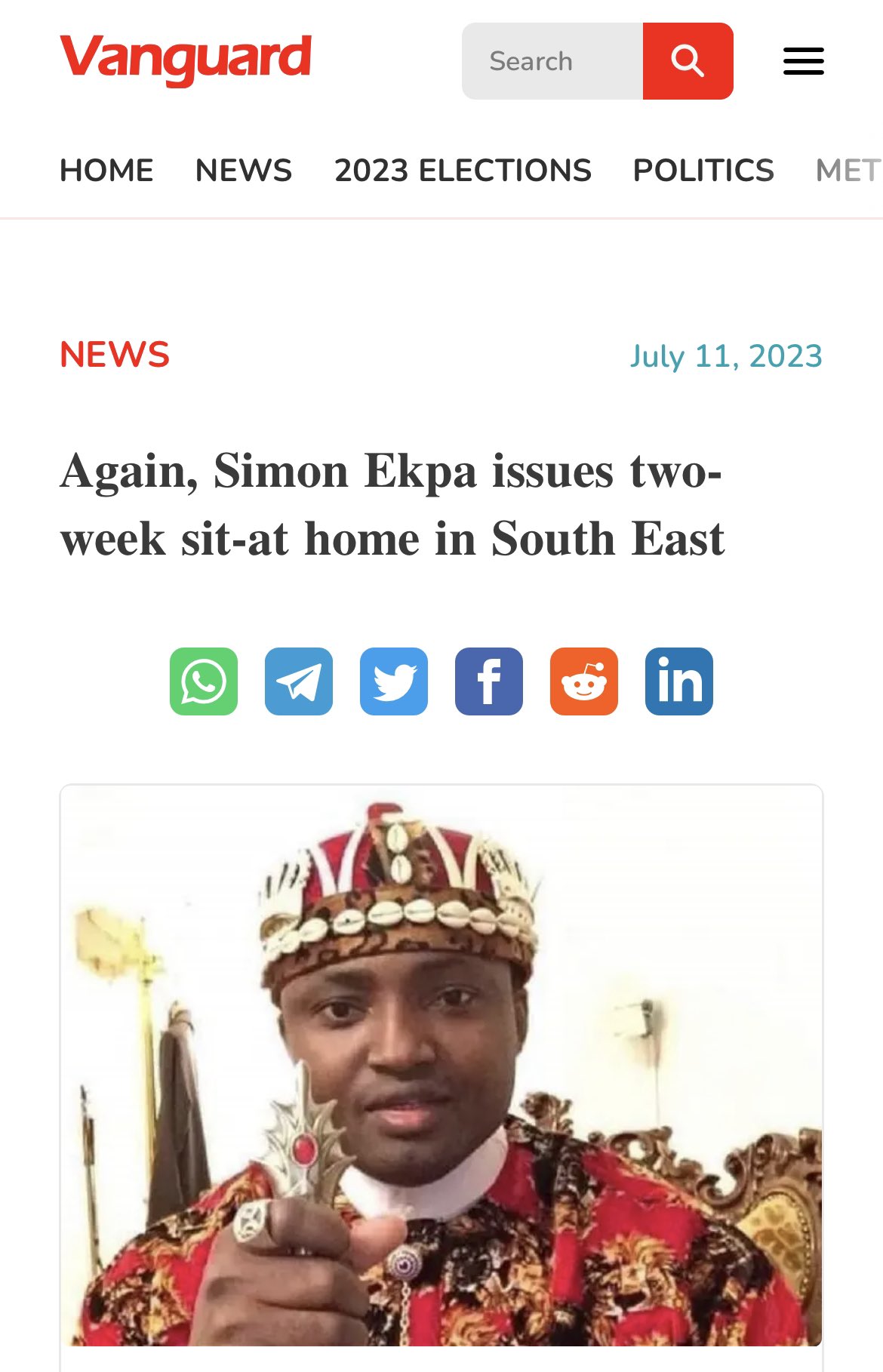 Simon Ekpa On Twitter I Thought You People Don T Want To Report Again Simon Ekpa Issues Two