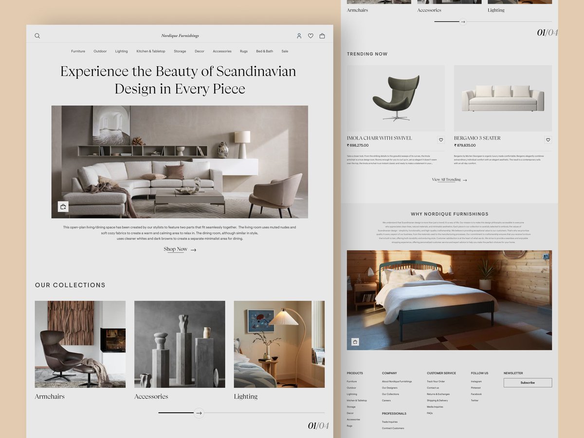 Build 2.0 challenge 🚀
Phase 2

Prompt : create a landing page for a company that sells Scandinavian-style furniture. 

#designdrug #watchmegrow