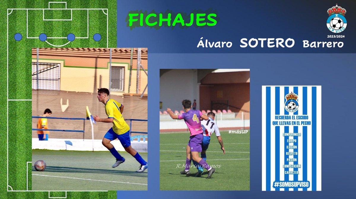 up_viso's tweet image. OFICIAL Una nueva incorporación para nuestra línea defensiva , Álvaro SOTERO Barrero el cual nos aportará contundencia y solidez defensiva a nuestro MURO azul y blanco , bienvenido y a luchar juntos por los objetivos marcados.
#sienteazul⚽️⚽️⚽️💪🏻💪🏻🔵⚪️🔵⚪️💙💙💙💙 
#somosupviso🔵