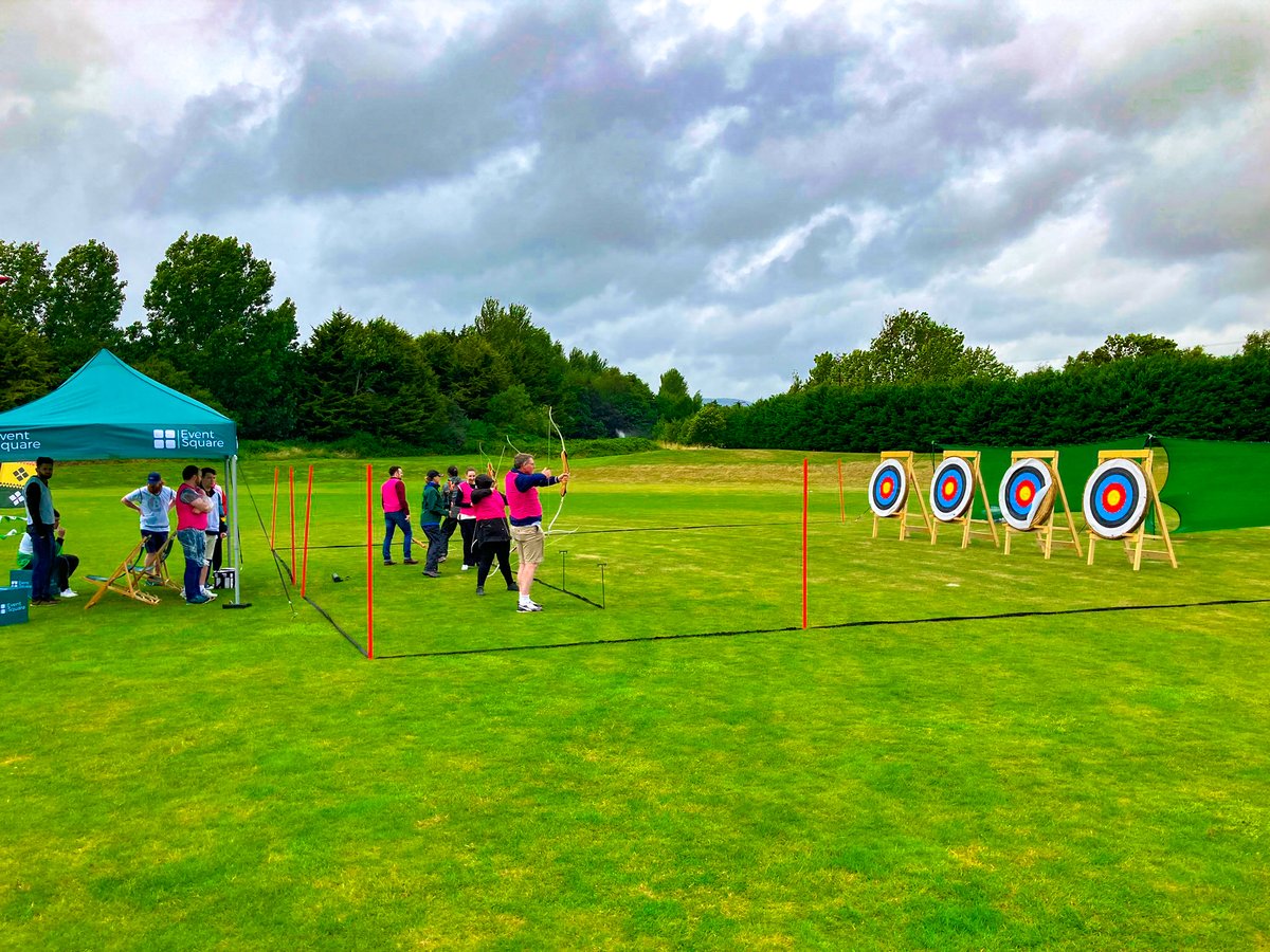 Thank you to Katie Whiteside & Tamsin Fernandes for organising a fantastic teambuilding day at the stunning Druids Glen. Great to see such positive engagment from the Bizimply team despite the challenging conditions.

eventsquare.ie/experience/soa…