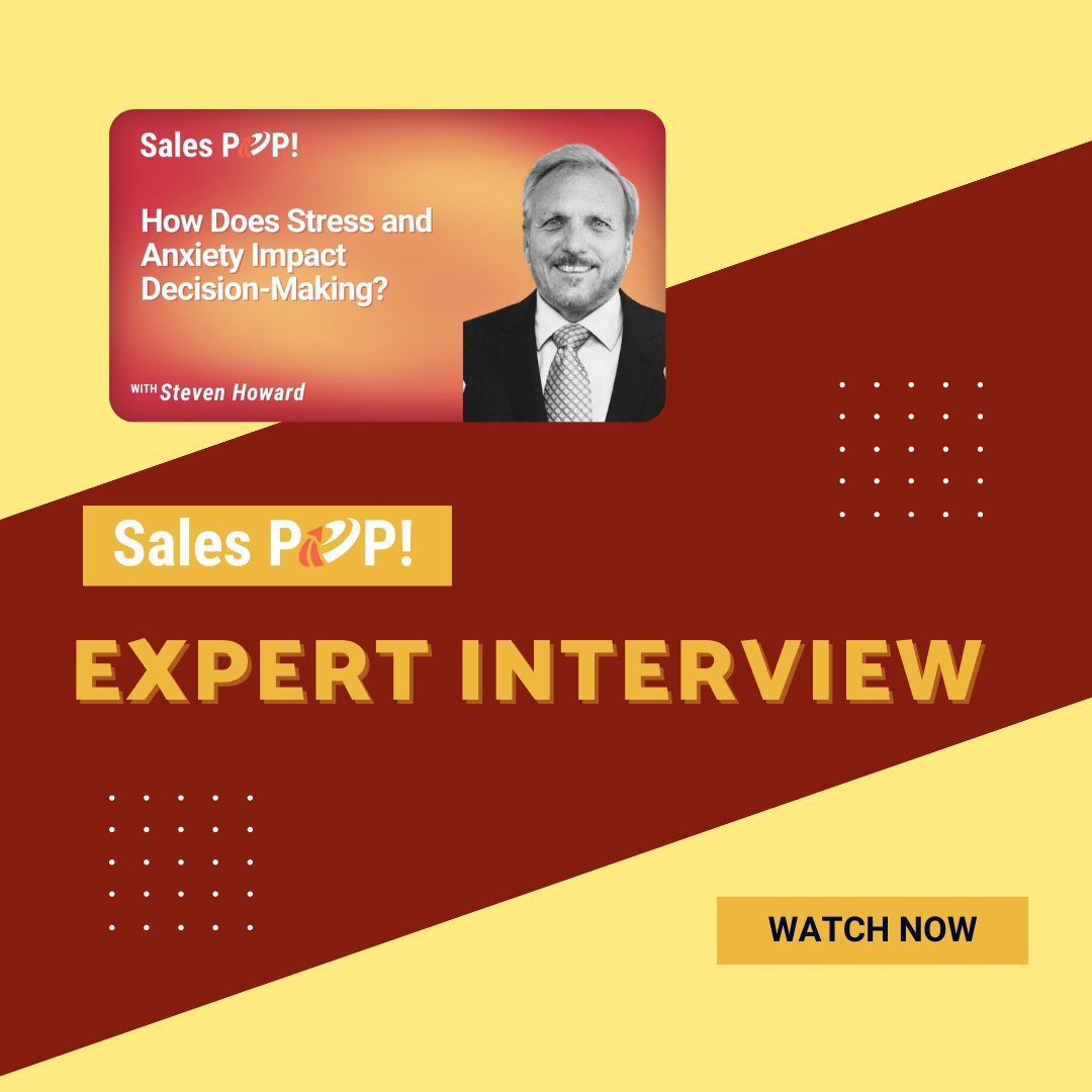 RealSalesPOP's tweet image. 🎙️ Thank you, @GreatLeadershp, for sharing your expertise and insights on leadership and decision-making. It was a pleasure having you on the show! Watch now here: ow.ly/NhvF50P8njn #leadership