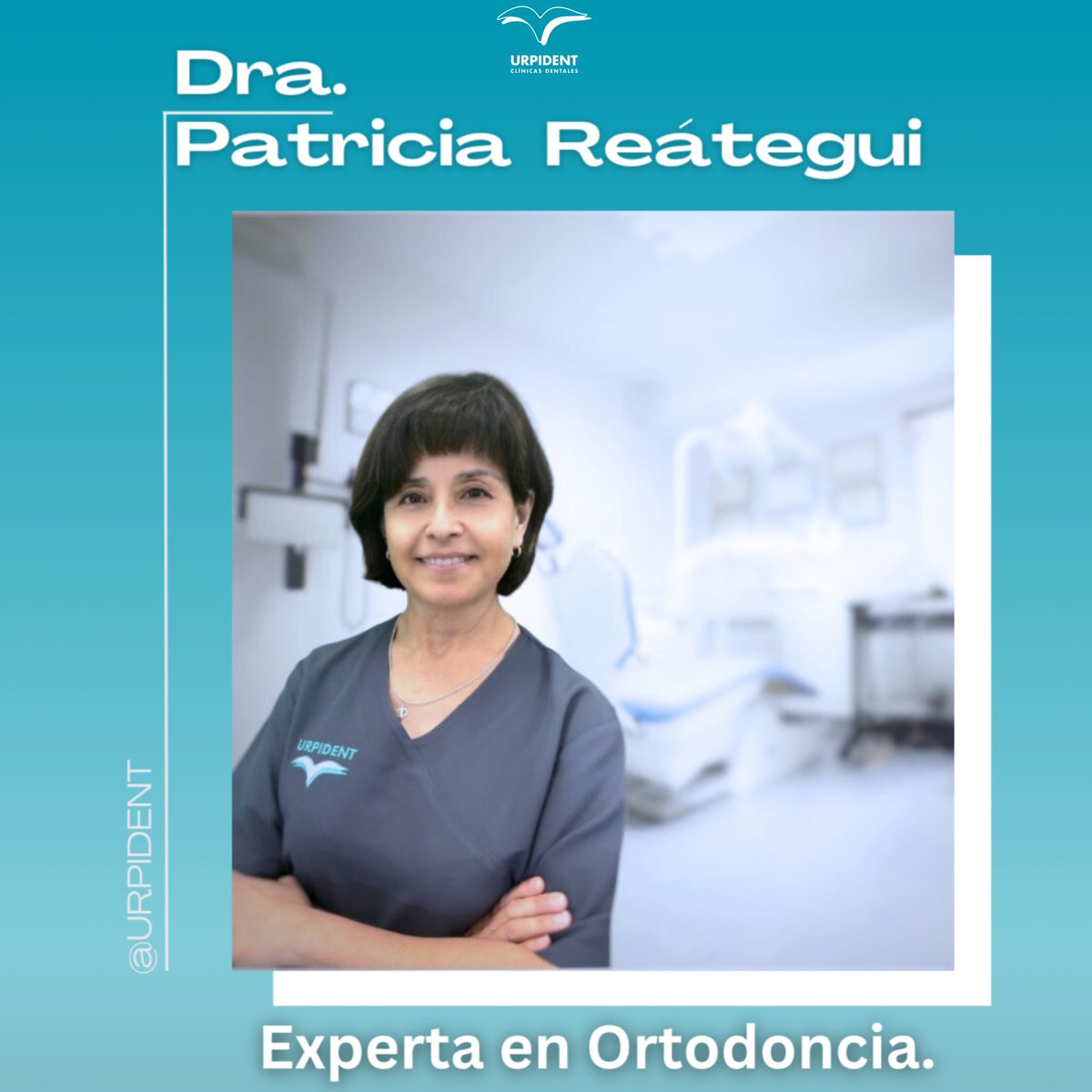 La Dra. Patricia Reátegui es una Cirujana Dentista experta en Ortodoncia.
•Además de su formación académica, ha realizado numerosos cursos como por ejemplo:  emergencias sanitarias, estética, endodoncia rotatoria, alineadores transparentes, certificada como Invisalign Provider