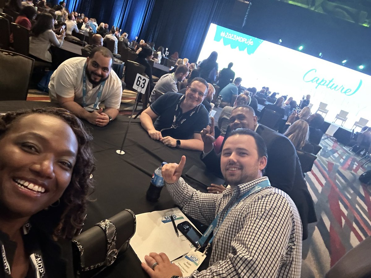 #2023MDPLife Table 63 in the building!!!