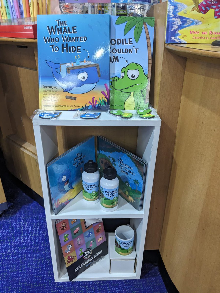 Super happy to announce you can now find our Toon World books and merchandise for sale in WHSmith, Worthing 🙂 <a href="/WHSmith/">WHSmith</a>