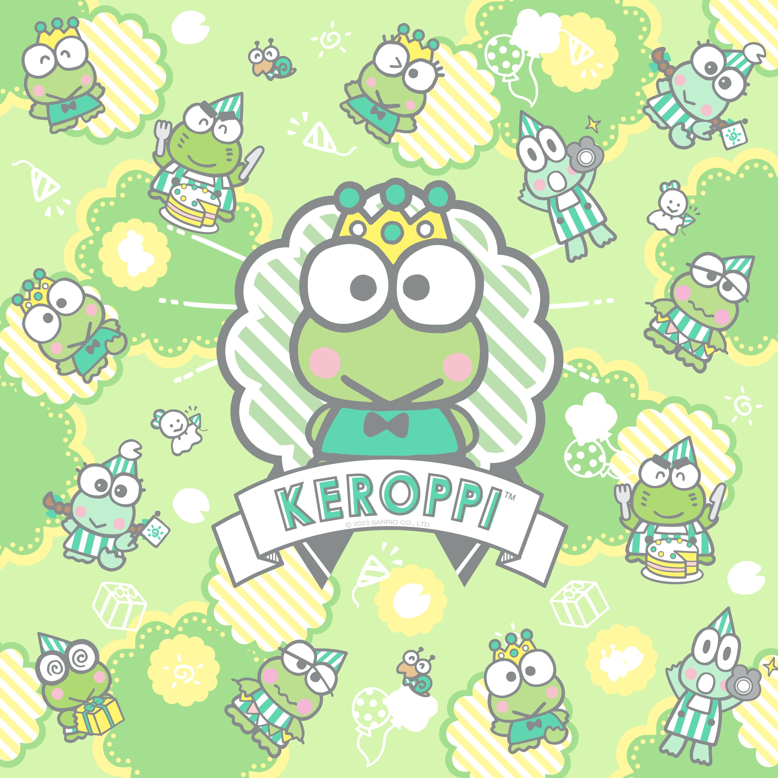 Download Sanrio Keroppi The Frog Wallpaper