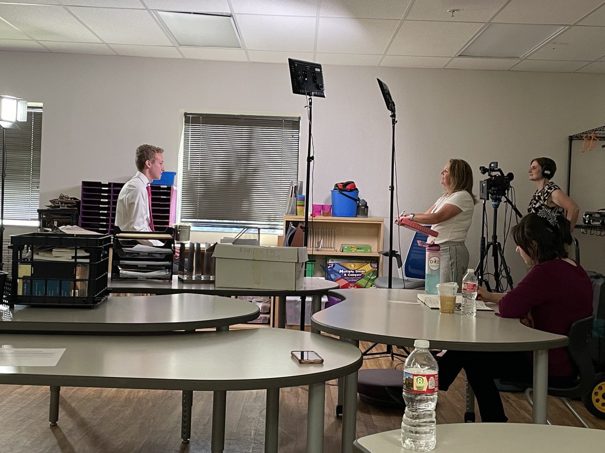 COCharterSchool's tweet photo. Day two of a behind-the-scenes experience collaborating with @charteralliance filming alumni, staff, and students! Ben Nyquist, a rising senior at @westgatewild, tells his story reminding us of the impact charter schools have on shaping futures.🎬#CharterSchools #Storytelling https://t.co/slHrTzUkhh