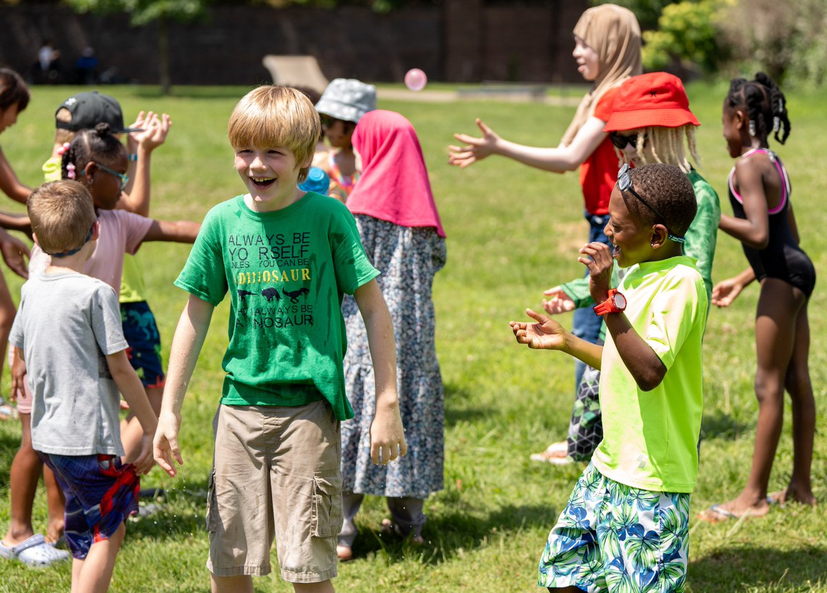 ☀️ SUMMER FUN | JCPS' Camp Vision gives students with visual impairments a chance to learn expanded core curriculum and have some good ol' summer fun! ❤️ #WeAreJCPS <a href="/JCPS_ECE/">JCPS ECE</a>