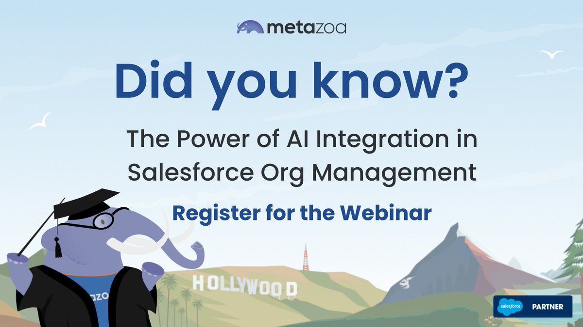 Join our "Did You Know" webinar TOMORROW, July 12th, at 10 am Pacific, where we unveil our groundbreaking AI integration with ChatGPT, set to revolutionize how Admins and Developers manage their <a href="/salesforce/">Salesforce</a> Orgs 🤯 Register here: ow.ly/4kKm50P7SQX #awesomeadmins