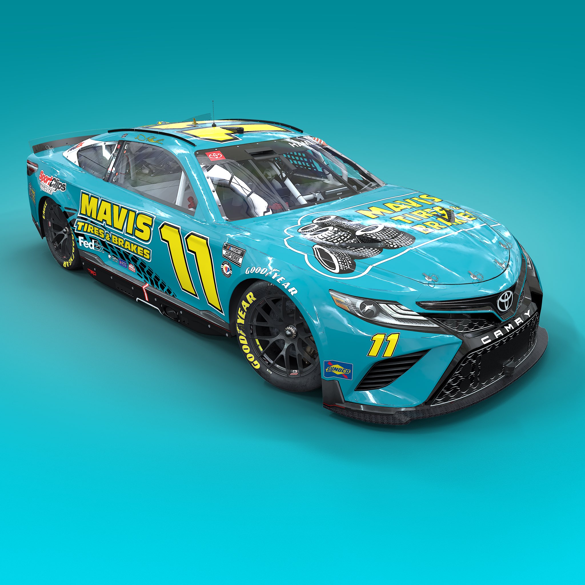 Joe Gibbs Racing on Twitter: "🚨 New Look 👀 Mavis Tires & Brakes joins