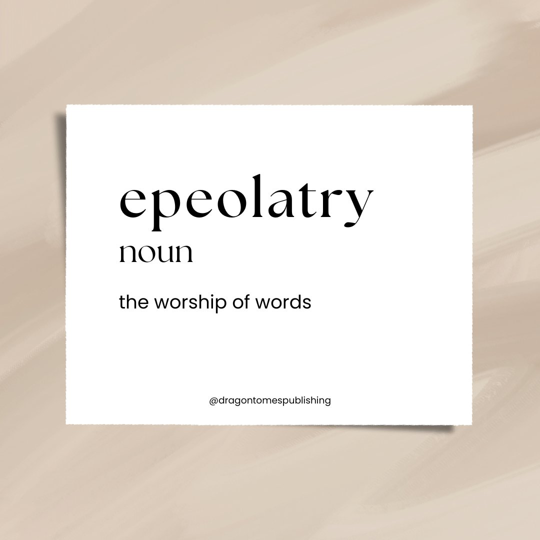 Word of the Day: Epeolatry!
embracetheadventure.net
#definition #wordoftheday #wotd #vocab #vocabulary #bookish