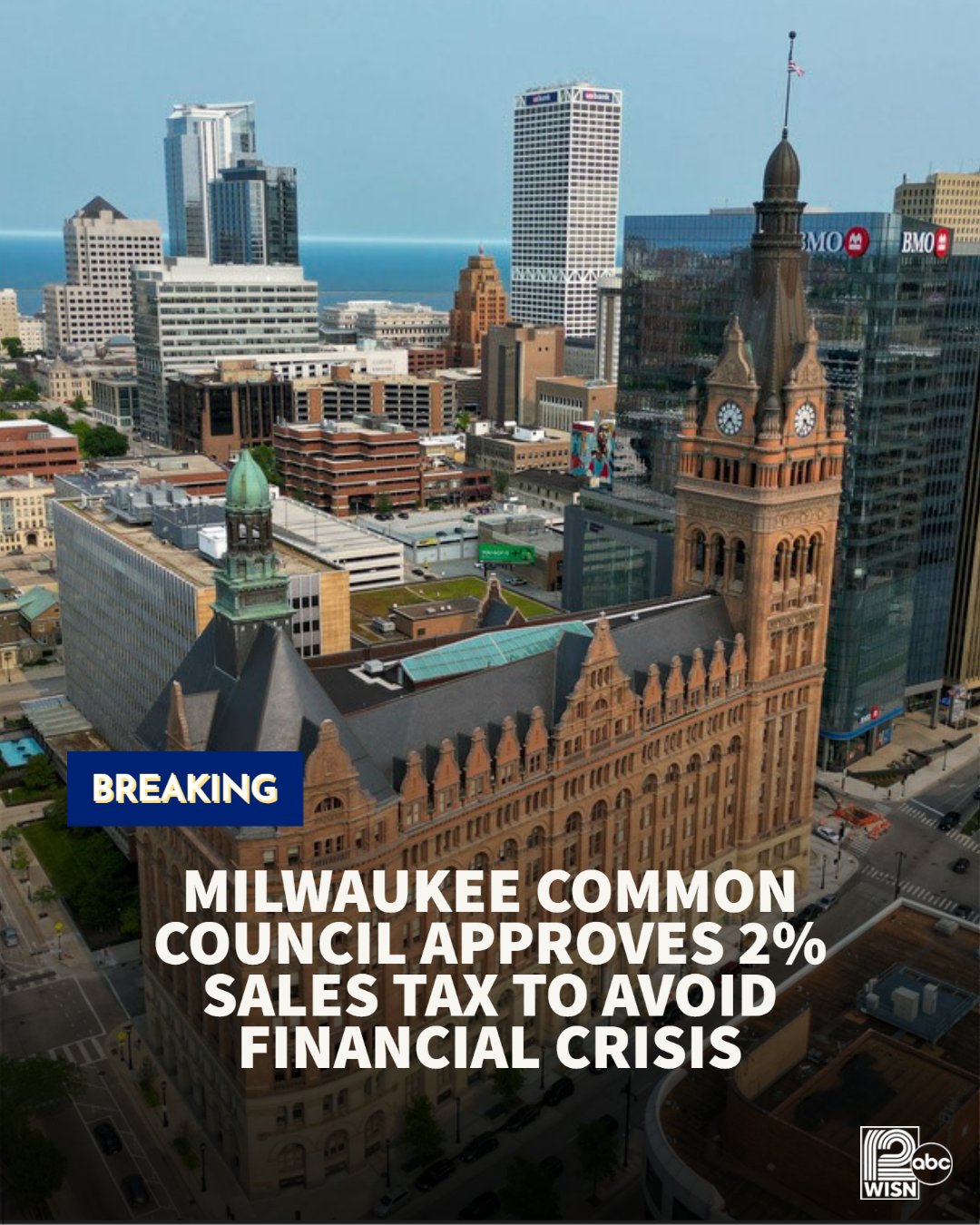 WISN 12 NEWS on Twitter: "Milwaukee Common Council approves a 2% sales ...