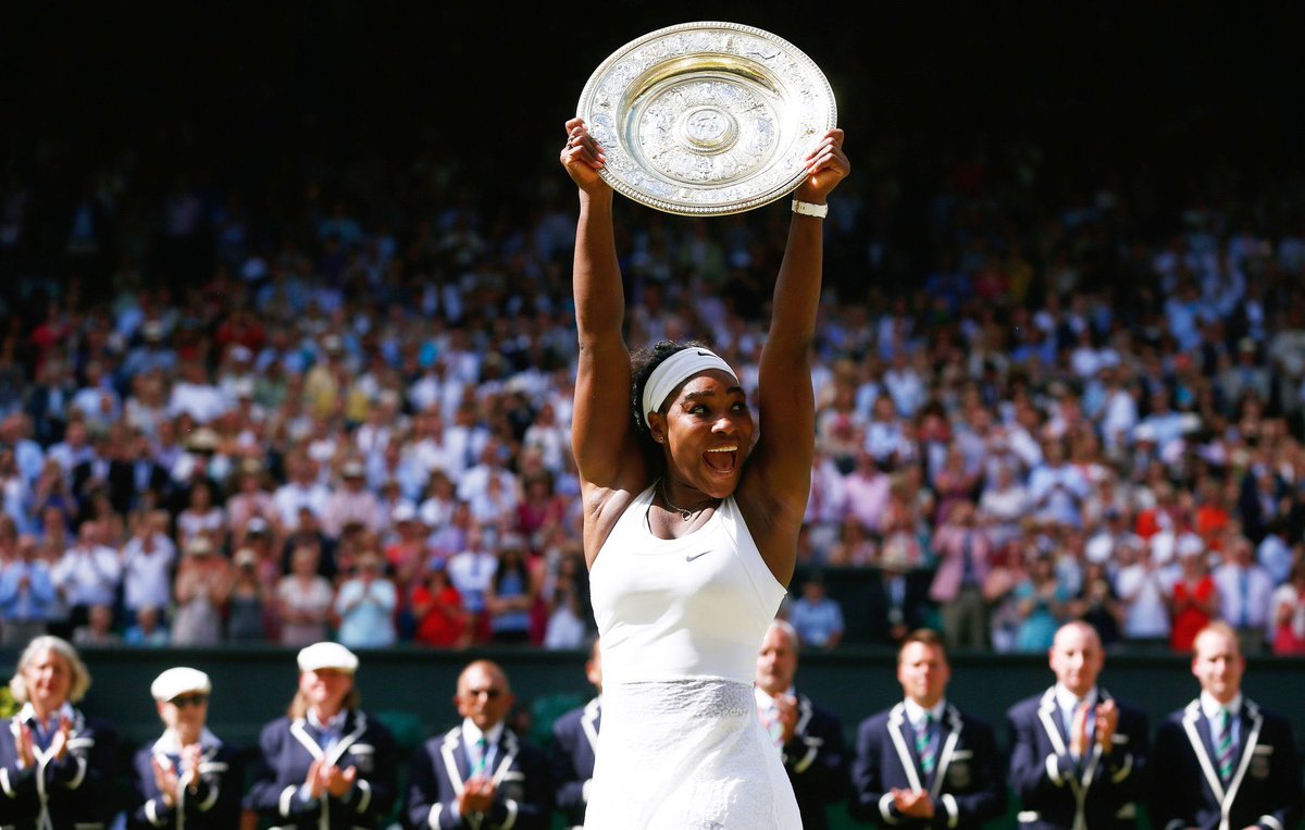 Danidilo2's tweet photo. the last woman to win RG and Wimbledon in the same season 👑 https://t.co/aRNA2BIr4v