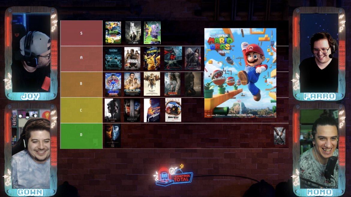 MomoTCG_'s tweet photo. Ayer me la pasé muy bien en #ControlTotalPodcast de @HuracanGaming donde hablamos de las películas de videojuegos más taquilleras 🙏
Gracias por la invitación @GownSkya @estefarro @Holasoyjoy_ 🙌 que buen contenido, mis panas. Un gustazo participar https://t.co/a2aPeqY7ee