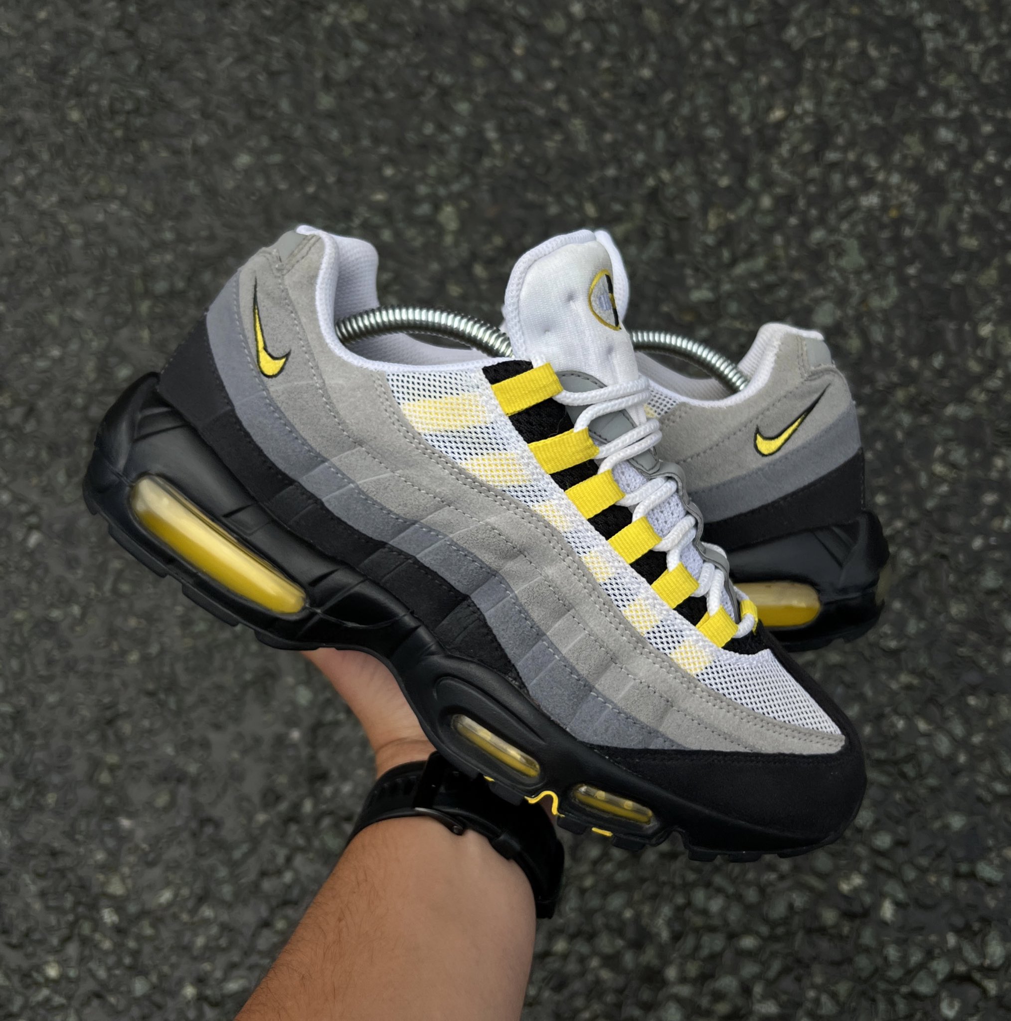 Nike air max 95 yellow grey 2025 Nike air max 95 yellow grey 2025