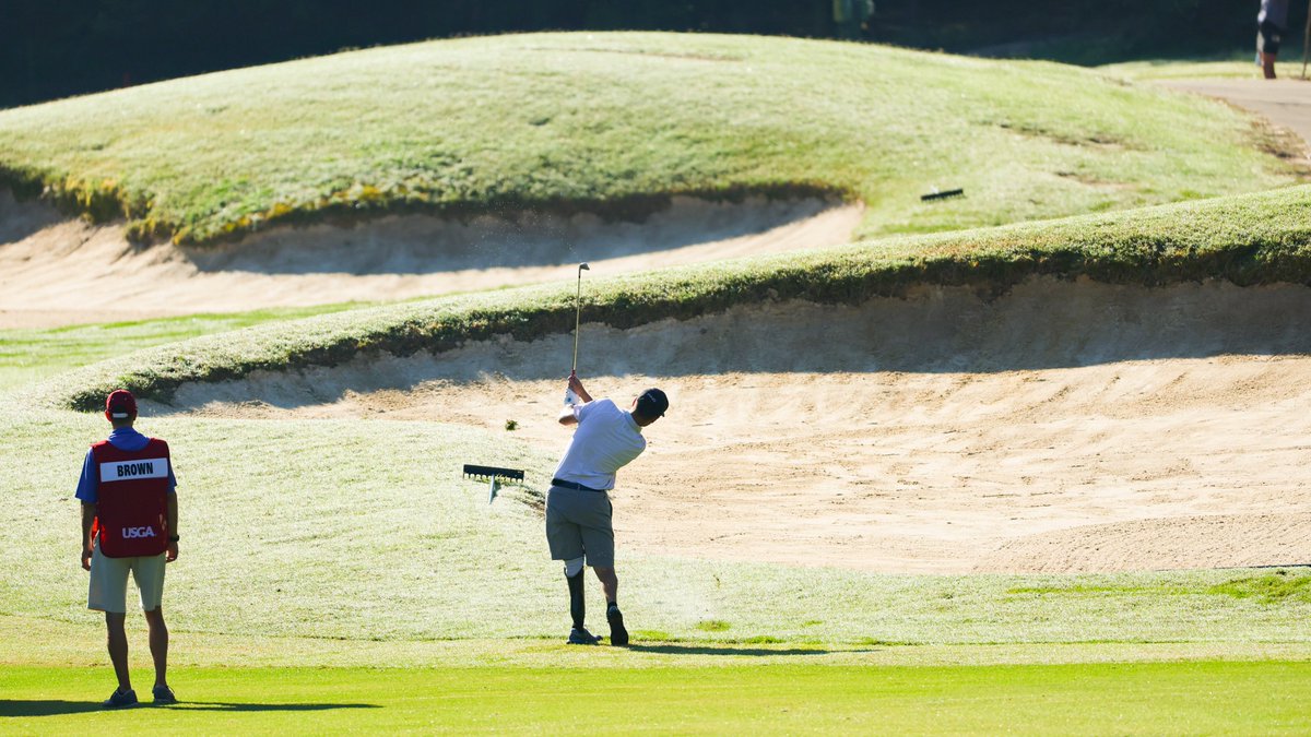 USGA's tweet image. Tuesday at the Cradle of American Golf ⛳️

#USAdaptiveOpen