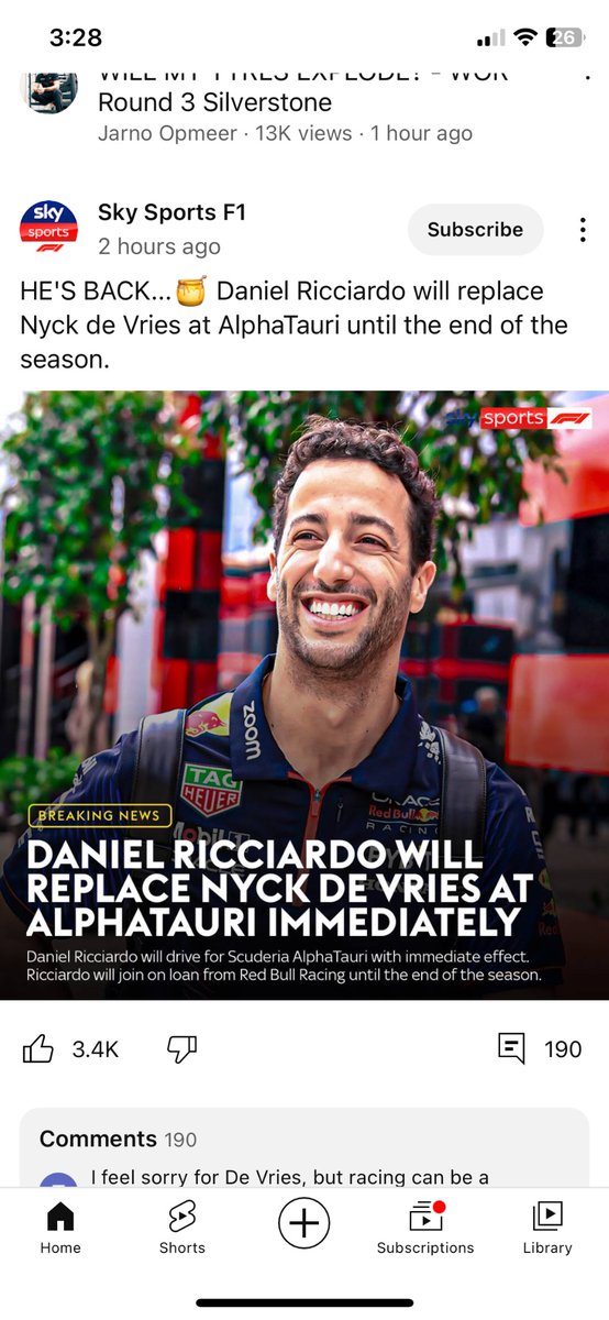Topaaz5's tweet photo. Let’s go Danny ric #F12023 https://t.co/dFfVIj0pb0