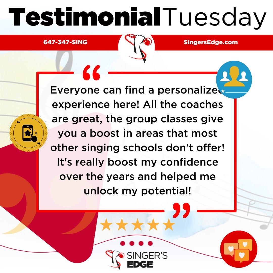 Singers Edge tweet media