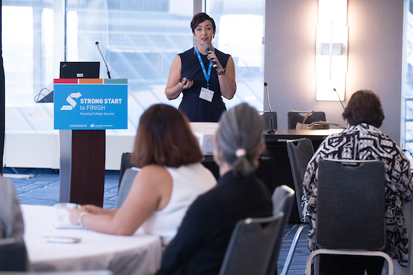 _Strong_Start's tweet image. That&apos;s a wrap on the #SSTFLNC23! Thank you to the presenters and attendees who joined SStF as we embarked on a new chapter. Our team looks forward to continuing the momentum of developmental education reform. See you at the 2024 LNC! #equity #highereducation