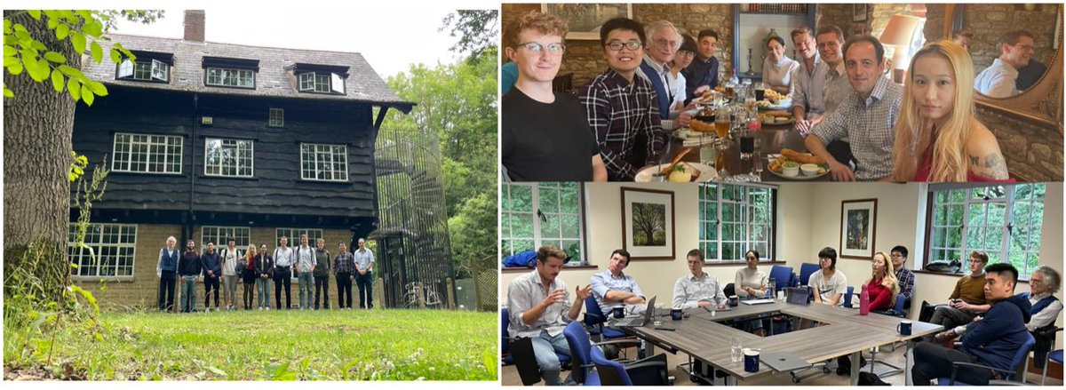 Really enjoyable away day with nearly all the research team up in <a href="/WythamWoods/">Wytham Woods</a> with lunch in the local pub.