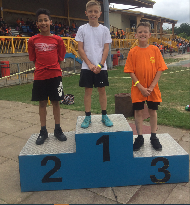 Sports Day Podium for Year 5
