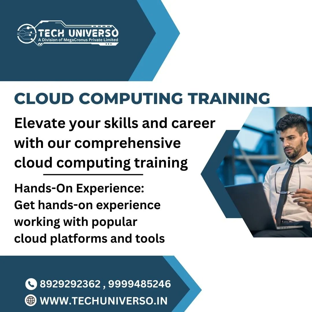 Tech_Universo_'s tweet image. Beyond the training, we offer career support to help you transition into the cloud computing field. Benefit from resume assistance, interview preparation, job placement resources, and networking opportunities. #CLOUDCOMPUTINGTRAINING #TECHUNIVERSO